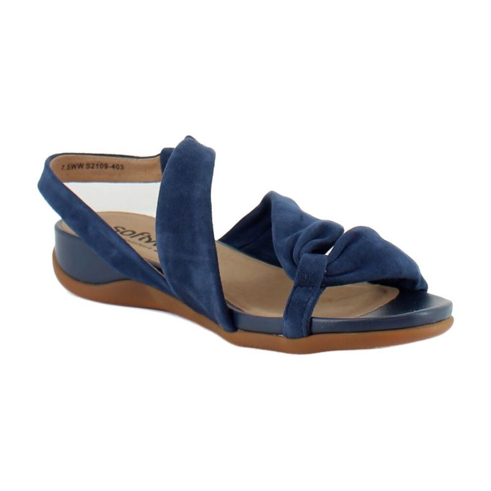 Softwalk Tieli Navy Suede